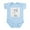 Sky Blue, variant on CafePress - Basic Doctor Infant Bodysuit - Baby Light Bodysuit, Size Newborn - 24 Months