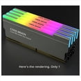 thumbnail image 2 of Disipador de para Memoria RAM (1 Unidad, 5 V, 3 Pines, ARGB, Direccionable, para DDR3, DDR4, DDR5, Color Gris), 2 of 7