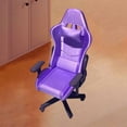 thumbnail image 1 of BELOVING 1/12 Computer Gaming Chair Model Casual for Layout Model Train Architectural Violet, 1 of 10