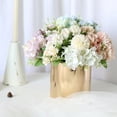 thumbnail image 3 of Leaveforme 1Pc Artificial Flower Rose Peony Tabletop Office Home Garden Party DIY Decor, 3 of 8