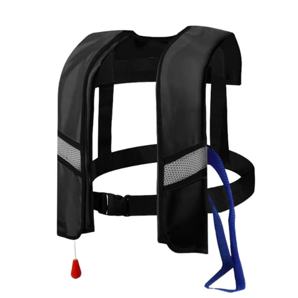 Fiudx Chaleco Salvavidas Autoinflable, Camiseta Reflectante de Alta Visibilidad, Diseño Cómodo, Soporte de Flotabilidad, Actividades Al Aire Libre, Uso para Adultos, Tela Impermeable.