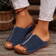 thumbnail image 2 of DAFEI Mules à Talon Compensé Respirantes et Confortables pour Femmes, Coupe Stylée, 2 of 7
