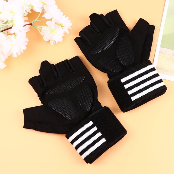 ETEREAUTY Weightlifting Gloves 1 Pair with Comfortable Wrist Support and Flexible Finger Design for Gym Training