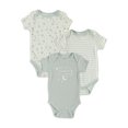 thumbnail image 1 of Chick Pea Baby Boy Baby Girl Gender Neutral Unisex 3 PK Bodysuits, Sizes Newborn-9 Months, 1 of 2