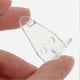 thumbnail image 4 of Blinds Hold Down Brackets, 10PCS Clear Plastic Clips for Blind Bottom Rail Secure Installation, 4 of 5