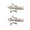 Silver, variant on Fvsianol Multifunctional Hair Clips Star Hair Clips Hairpins Set 2 Pcs