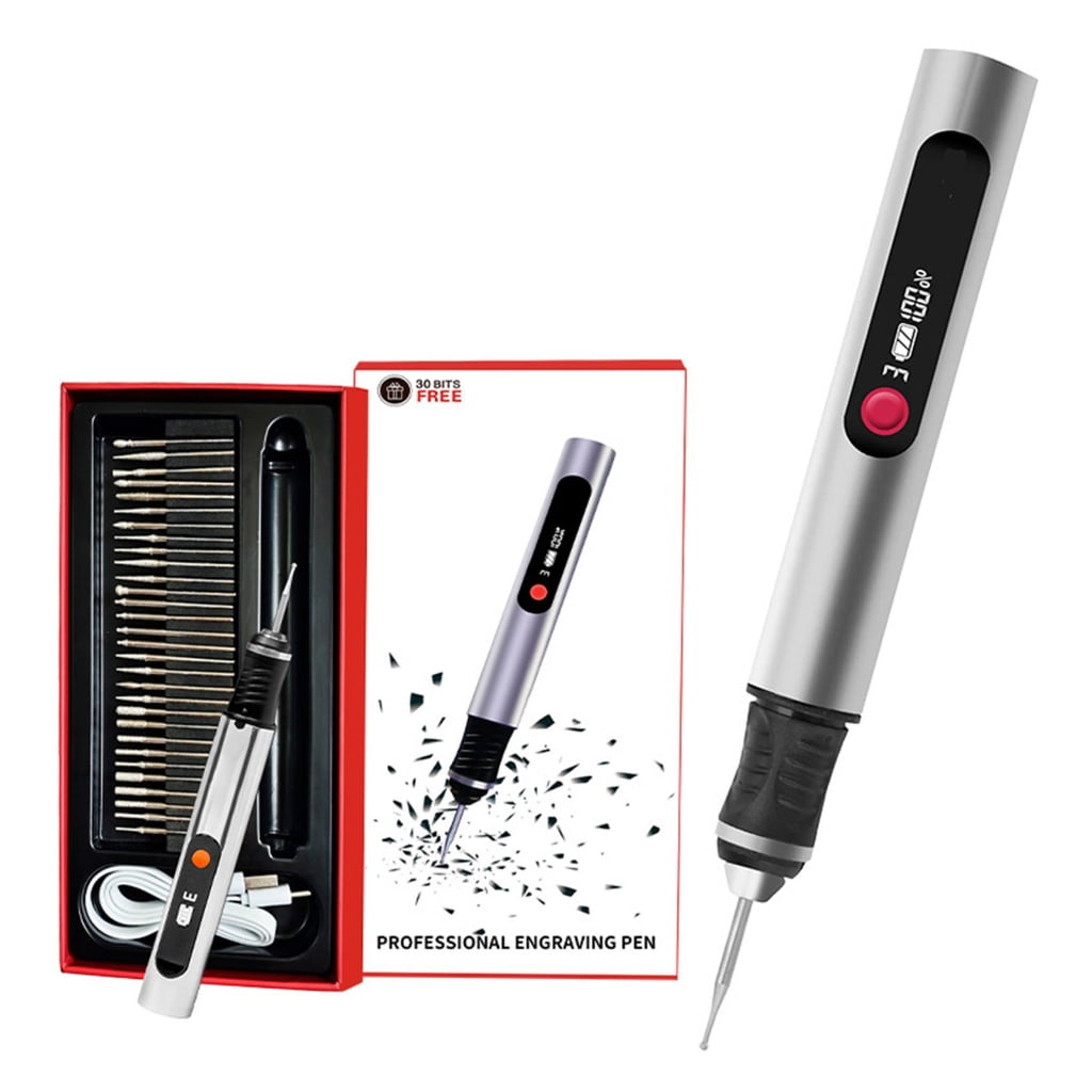 Powerful Engraving Pen With Multi Speed Adjustment Portable Design for Long Use on Wood Metal and Plastic