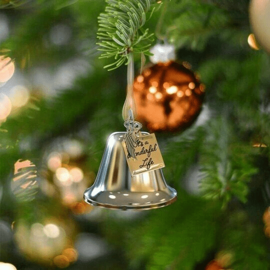 Ciaoed Its A Wonderful Life Inspired Christmas Angel Bell Ornament