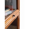 thumbnail image 4 of Crafters and Weavers Arts and Crafts Wood Narrow Barrister Bookcase in Cherry, 4 of 5