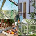 thumbnail image 4 of 50 PCS Greenhouse Clips, Greenhouse Accessory, Climbing Plant Support Hanging Kit Clips for Greenhouse(Green), 4 of 4