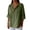 Green, variant on Cotton Linen Shirts for Women 2026 Summer Short Sleeve Button V Neck Tops Dressy Casual Oversized Tshirts by Yigetop Sky Blue 2XL