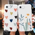 thumbnail image 4 of Flowers Funda For iphone 7 8 Plus SE 2020 Capa iphone7 7+ 8+ Phone Case Soft Silicone Cute Cat Bear Back Cover For iphone SE2020, 4 of 5