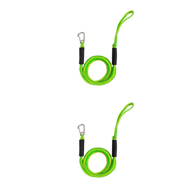 ZheElen 2pack/lot Strong And Durable Mooring Rope For Boat Providing Expandable green 2Set