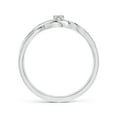 thumbnail image 2 of ANGARA Natural Diamond Infinity Promise Ring in 925 Sterling Silver for Women (Size-2.8mm| Color-K| Clarity-I3) | April Birthstone, Anniversary, Jewelry Gift for Women | Natural Diamond Ring, 2 of 10