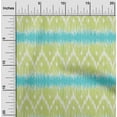 thumbnail image 1 of oneOone Cotton Poplin Fabric Chevron Ikat Print Fabric By The Yard 42 Inch Wide, 1 of 4