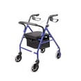 thumbnail image 1 of Andadera Andador 4 Ruedas Andafacil Aluminio Plegable Asiento Bolsa Andafacil Andadera, 1 of 2