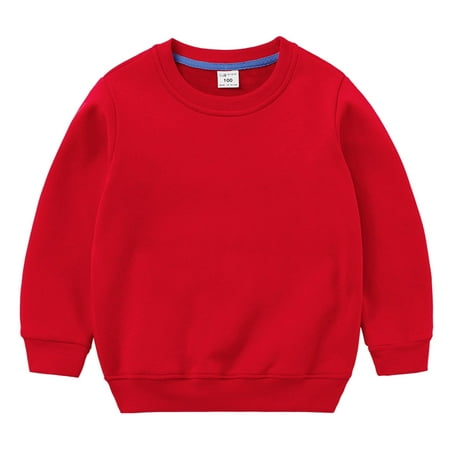 

Yubatuo Cashmere Sweater Integrated Silver Velvet Warm Shirt Children s Sweater Baby Boy Clothes Red 140