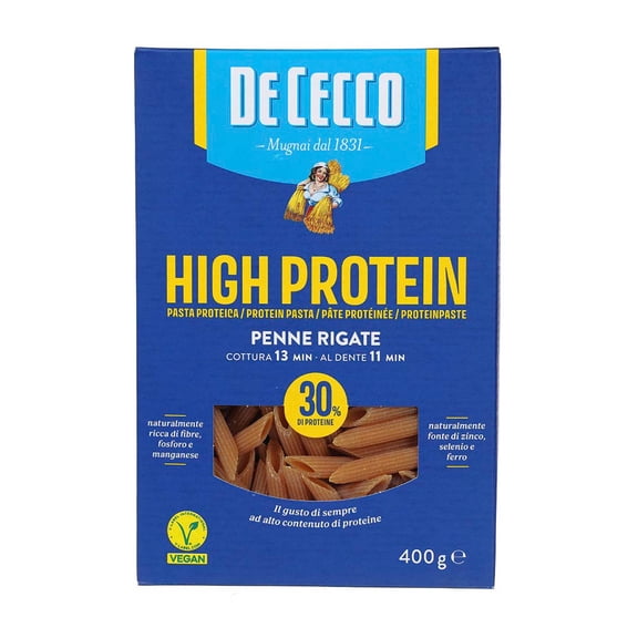 De Cecco Pasta High Protein Penne Rigate de 400 g