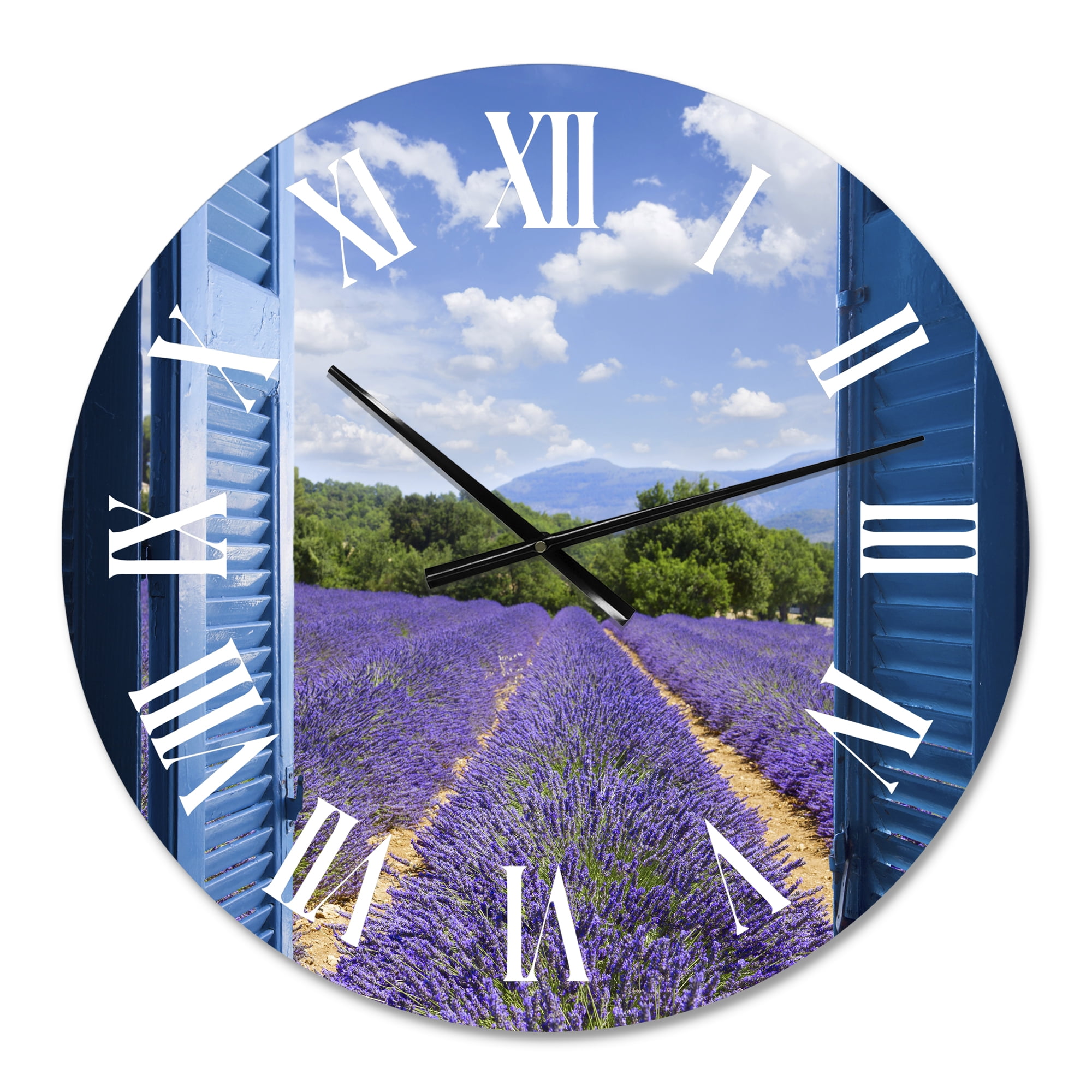 Designart 1 in Quartz Traditional Wall Clock