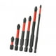 thumbnail image 5 of Juego de 6 puntas de destornillador de impacto con ranura en cruz y cabeza en lote Broca, 5 of 9