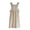 Beige, variant on Fiykzur Unisex Cobbler Apron with 3 Pockets, Blank No-Logo for DIY,Smock Vest Apron,for Cooking,Kitchen,Garden,Cleaning,Art