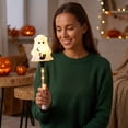 thumbnail image 4 of Halloween Light Up Wand, Ghost Pumpkin LED Glow Stick Party Favor, 4 of 5