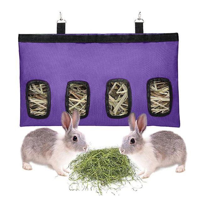Rabbit Hay Feeder Bag, Durable 600d Oxford Fabric For Easy And Convenient Hay Feeding