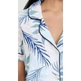 thumbnail image 2 of BedHead - Classic Woven Cotton Cropped PJ Set - Breezy Palm - X Small, 2 of 6