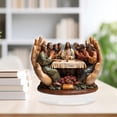 thumbnail image 1 of Placa decorativa con letrero acrílico de La Última Cena, decoración de mesa con Base, decoración navideña para estante interior, gabinete y cafetería, 1 of 9