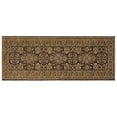 thumbnail image 4 of Oriental Weavers Andorra Area Rug 2431A Traditional Brown Geometric Achromatic 2' 6" x 12' Rectangle, 4 of 4