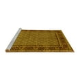 thumbnail image 2 of Ahgly Company Machine Washable Indoor Rectangle Persian Yellow Traditional Area Rugs, 2' x 4', 2 of 4