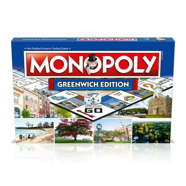 Juego de mesa Monopoly Massachusetts Edition para 2-6 jugadores