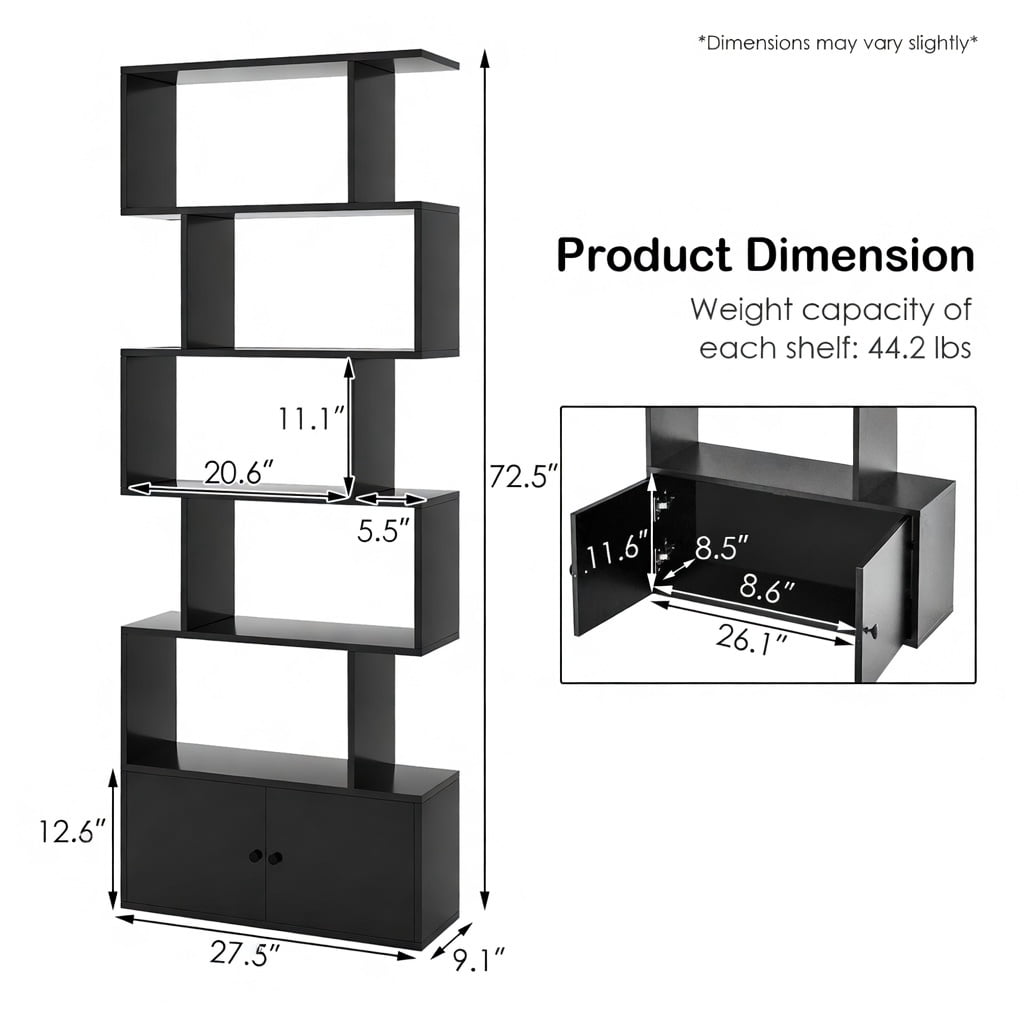Spaco 4-Cube Kids Bookcase with Open Shelves-Natural, Toy Organizer for Kids, Boys, Girls, Nursery