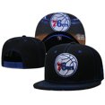 thumbnail image 2 of NBA nuevo sombrero baloncesto 76ers equipo visera sombrero pareja tomar un sombrero para el sol gorra bordada a, 2 of 2