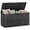 Black, variant on Gymax 120 Gal Outdoor Deck Box All-Weather Lockable Storage Bin w/ Lid & Handles Dark Brown