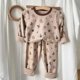 thumbnail image 1 of Pijamas de invierno para niños, pijamas de Navidad, ropa interior térmica para niños, pijamas de dibujos animados para niñas, niños, ropa de dormir para bebés, 1 of 4