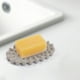 thumbnail image 4 of Estantería para almacenamiento de jabones | Diseño inclinado para un drenaje fácil | Material plástico | Secado rápido y fácil de limpiar | Superficie antideslizante | Encaja con los jabones, 4 of 6