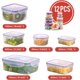 thumbnail image 4 of Juego de Recipientes para Alimentos con Tapa a Prueba de Fugas Apto para Microondas Nevera Cocina - Sin BPA, 4 of 4