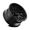 thumbnail image 2 of KMC Cast Aluminum Rim KM722 18X9 5X5.0 S-BLK 18MM, KM72289050718, 2 of 3