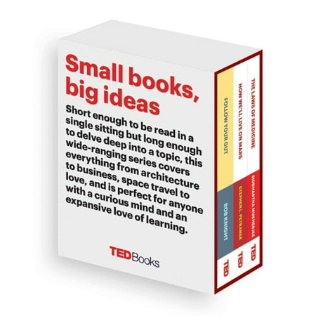Ted Books: Small books, Big Ideas.: Follow Your Gut / The Laws of Medicine / How We'll Live on Mars