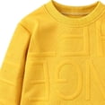 thumbnail image 4 of NAISIBABY Boys Sweatshirt Outfit Sets, Lightweight Print Crew-Neck Long-Sleeve Pullover + Jogger Pants 2PC Fall Set Yellow Size 11, 4 of 4
