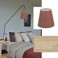 thumbnail image 3 of MERRYHAPY Pantalla De Para Colgante Color Café Con Elegante Y Textura Fina, 3 of 8
