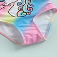 thumbnail image 5 of Maillot de Bain d'Été pour Filles, Dessin Animé, Sans Manches, Triangle, Tenue de Plage, 5 of 5