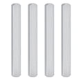 thumbnail image 2 of Miangastore Steel Weight Bearing Plates for Exercising Use Silver Color 4Pcs Perfect for Gym and Home Workouts, 2 of 9