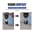 thumbnail image 2 of electric hammer head replacement round shank metal striking hammer head for rotary hammer drill, 2 of 5