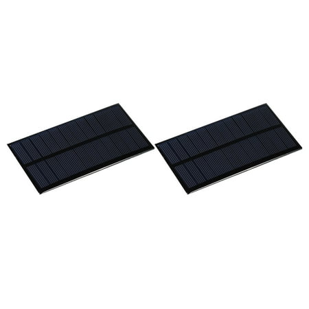 

Mini Solar Panel Cell 6V 140mA 0.84W 110mm x 60mm for DIY Project Pack of 2