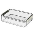 thumbnail image 1 of CSChome Boîte de Rangement Transparente Organisateur de Documents Boîte Poignée Confortable Conteneur de Rangement Transparent, 1 of 6