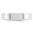 thumbnail image 3 of 10k White Gold 5mm Standard Weight Flat Comfort Fit Wedding Band Size 12.5, 3 of 5