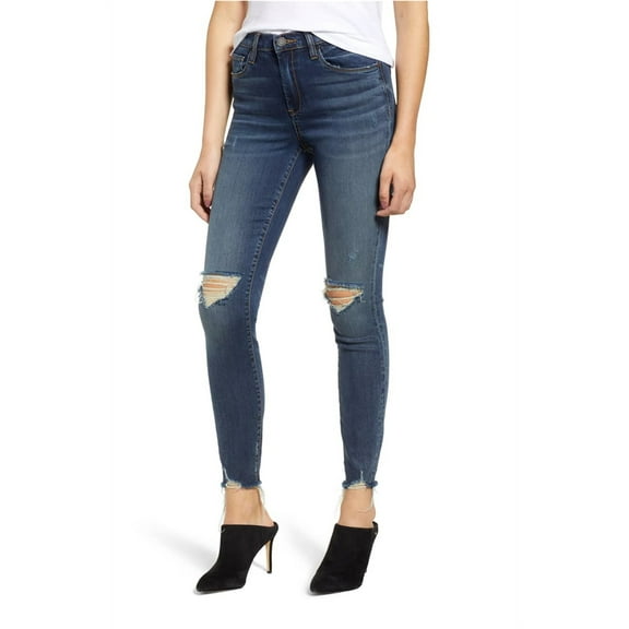 [Blank NYC] Womens The Bond Skinny Fit Jeans, Blue, 32