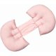 thumbnail image 1 of Pregnancy Pillow for Side Sleeper, Double Wedge Maternity Pillow, Belly Support Pillow, Removable Pillowcase Cotton Cover,(Pink), 1 of 5